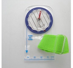Liquid Filled Orienteering Navigation Map Compass Hiking Trekking Camping Scouts
