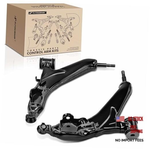 2 x Front Lower Control Arm, with Bushing, Compatible with Lexus IS F 08-14,