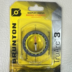 Brunton TruArc3 Baseplate Compass Measures USA Sealed