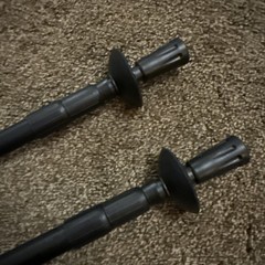 Sierra Mountain Gear Adjustable Hiking Walking Sticks Trekking Poles Pair