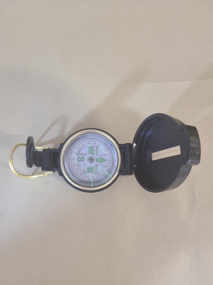 Engineer Lenstatic Compass, Black