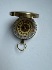 Sharp Survival Best Camping Survival Brass Compass | Military Compass Steam Punk