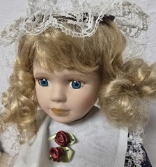 Artist doll porcelain doll doll 40 cm collector rarity Vintage