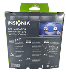 Insignia GPS Car Portable Navigator 4.3″ Color Screen NS-NAVO2R w/Accessories