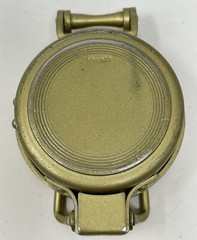 Vintage Lensatic Liquid Filled Folding Cover Compass ~ Made In Japan