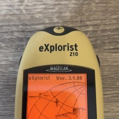 Magellan eXplorist 210 GPS Handheld Waterproof Yellow Black Tested