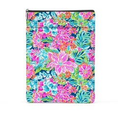 Book Sleeve Book Lovers Gifts Waterproof Books Pouch Protector Pink Flower 1273