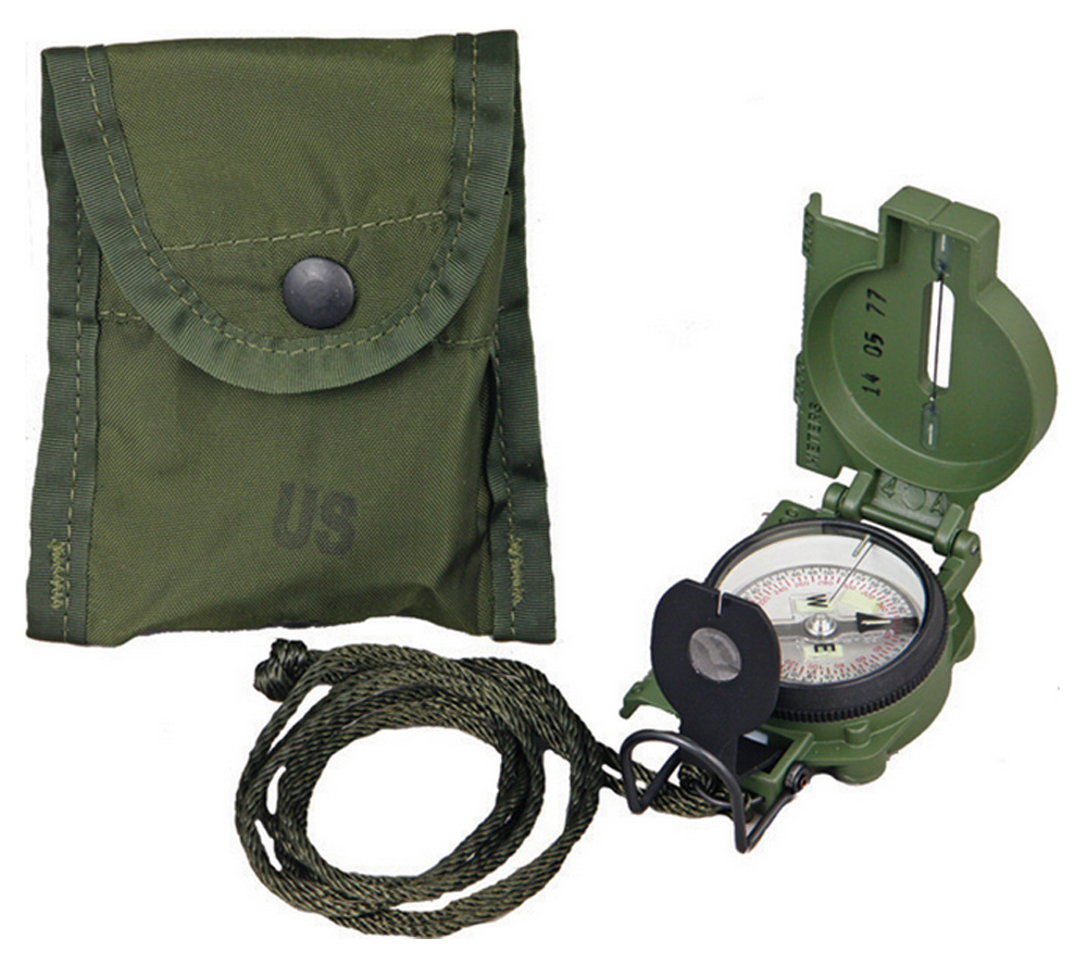 Cammenga Model 3H Tritium Lensatic Compass Olive Drab Northern Hemisphere