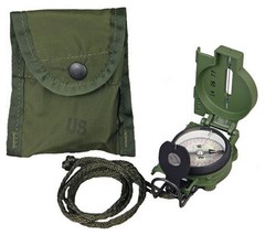 Cammenga Model 3H Tritium Lensatic Compass Olive Drab Northern Hemisphere