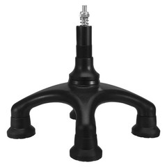 Four-legged Crutch Base Stable Tips for Walking Sticks Quad Cane
