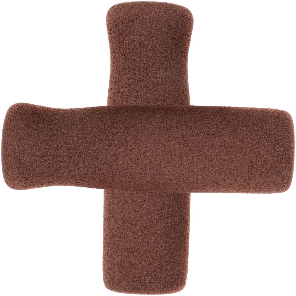2Pcs Durable Brown Walking Cane Handle Grips Thick Nonslip Foam Hand Wraps