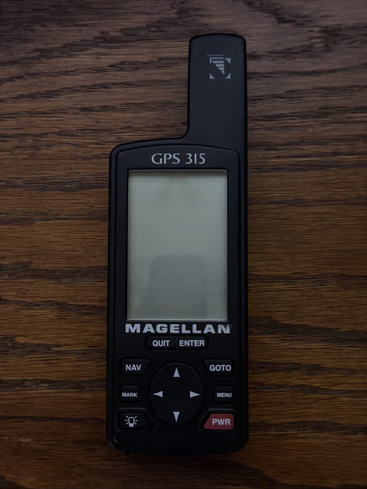 Magellan GPS 315 12 Channel GPS Navigator w/ Box & Manuals Tested & Works