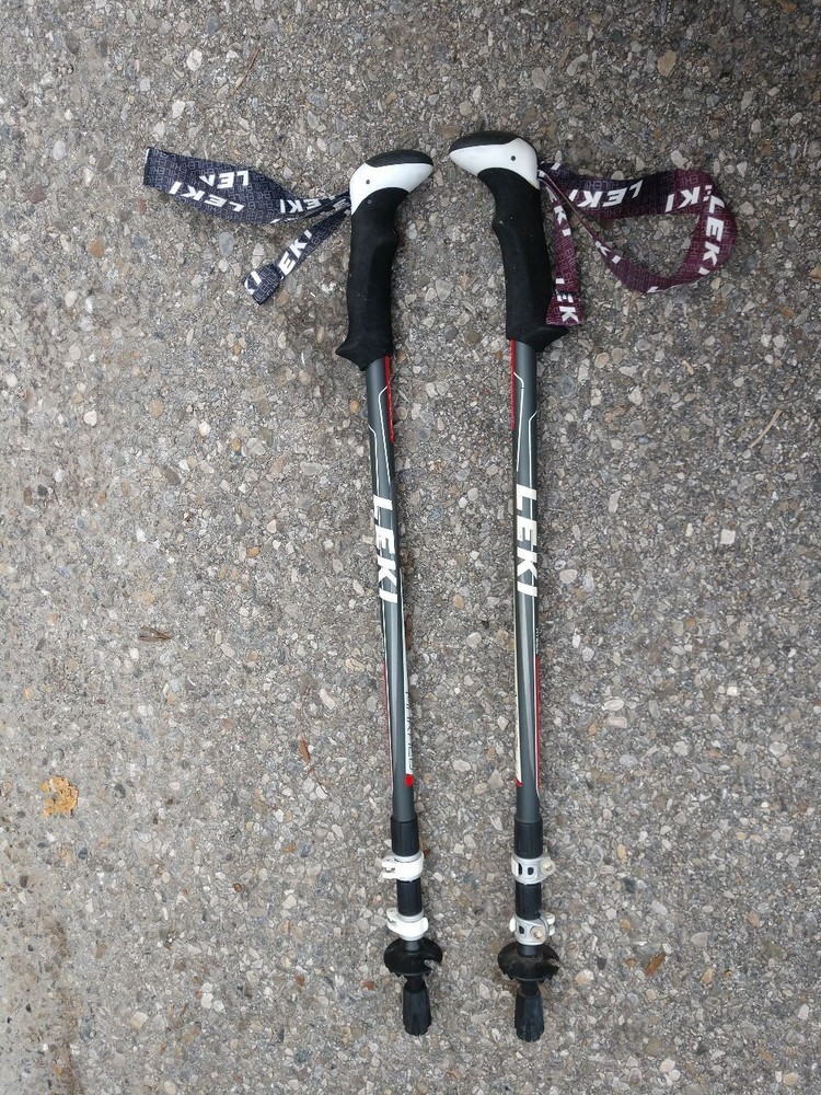 Leki Makalu Poles Speedlock 100-140cm Hiking Poles Nordic Walking