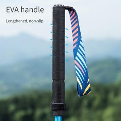 Trekking Poles -2 Ultralight Collapsible Carbon Fiber Hiking Poles with Anti-…