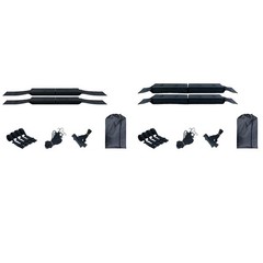 Soft Roof Rack Pads for For kayak Rack with Straps Ropes Buckles and Storage