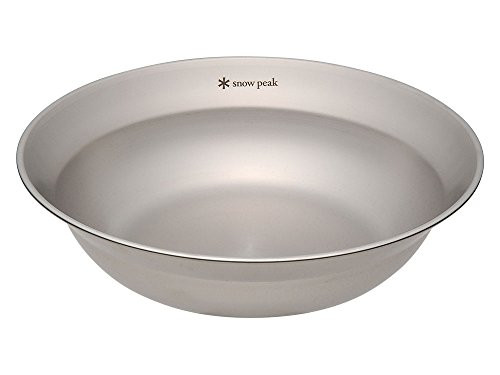 Snow Peak�fs Tableware Bowl Medium TW-031 Stainless Steel JAPAN IMPORT