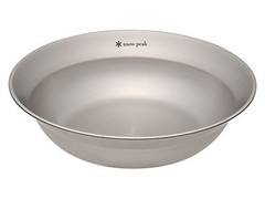 Snow Peak�fs Tableware Bowl Medium TW-031 Stainless Steel JAPAN IMPORT