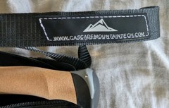 Cascade Mountain Tech Lightweight Aircraft-Grade Aluminum Trekking Poles with Ex
