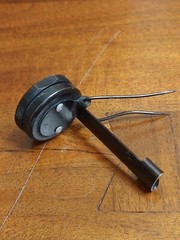 Vintage Clip On Pin Compass West Germany Working Hunting Hiking Well Made