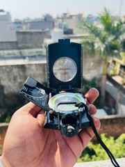 Heavy-Duty Multifunctional Compass with Clinometer & Level Bubble | Military Nav