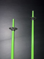 Fizan Trecking Poles Action 5083-14mm Green Made In Italy 100