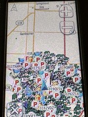 Garmin Oregon 450 Handheld Color Touch Screen GPS Maps Hiking Navigation Case