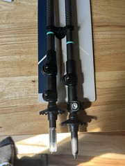 Leki Ultra Lite Lhasa Trekking Poles Aluminum 90-125cm New