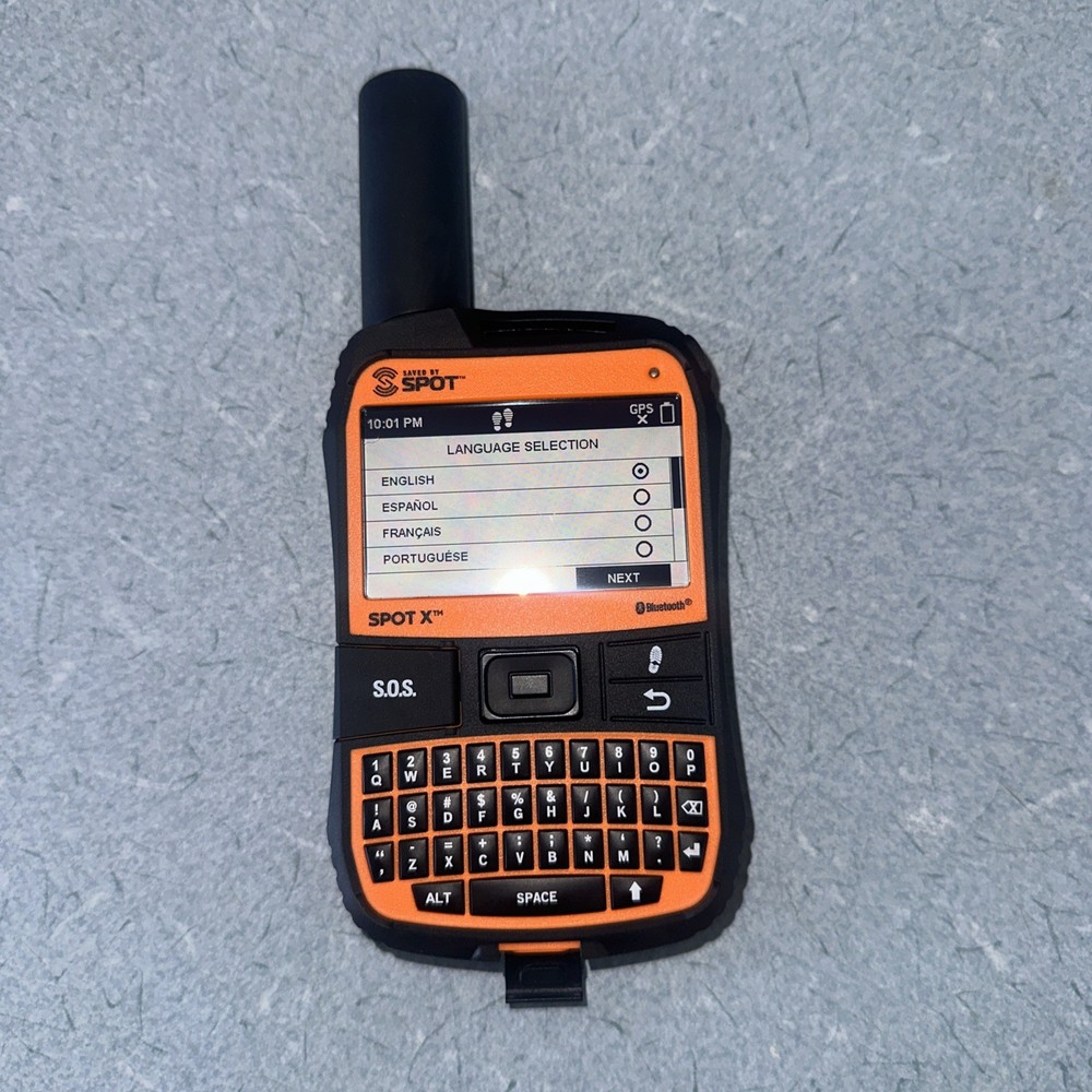 Spot X Satellite Messenger GPS SOS Bluetooth Model SpotXB Excellent
