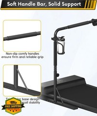 Lotspasie black Walking Pad Handlebar 31-45 Inch Adjustable