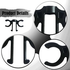 5x Trekking Rod Clips Carrying Buckles Portable Hiking Pole Clamps Hiking Rod
