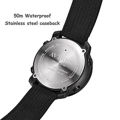 AVTREK Digital Hiking Sport Watches for Men Tactical Training Military Green