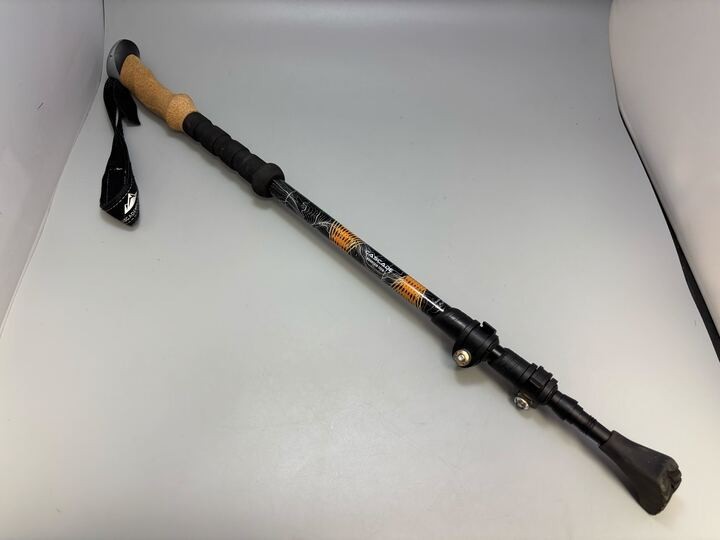 Cascade Mountain Tech Aluminum Adjustable Walking Pole – Cork Handle FREE SHIP!
