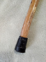 Vintage Hickory Walking Stick 54″ Rubber Tip National Geographic NEW 2000