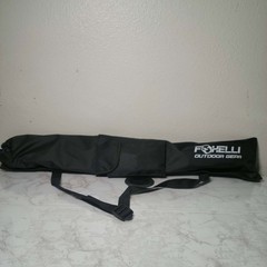 Foxelli Trekking Poles Lightweight Universal Black