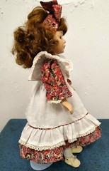 Artist doll porcelain doll porcelain head 42 cm collector rarity vintage antique