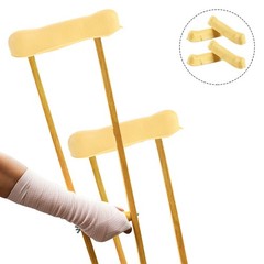 4 Pcs Axillary Crutch Accessories Crutches Armpit Cushions Handle Pads