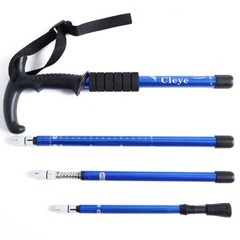 Trekking Poles Nordic Walking Hiking Sticks Adjustable Anti-shock Alpenstock US