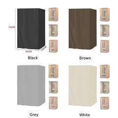 All-Weather Sauna Cover Convenient Zipper Closure Oxford Polyester Construction