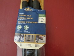 Cascade Carbon Fiber Trekking Poles Mountain Tech Cork Grip New In Package.
