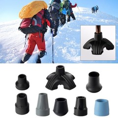 Walking End Bottom Crutch Tip Replacement Head Protectors Cane Tip Feet