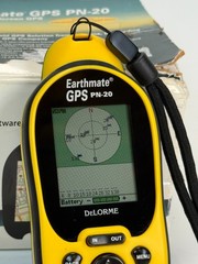 DeLorme Earthmate GPS PN-20 Handheld Waterproof Ships Fast!!!