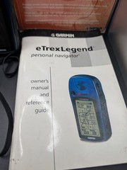 Garmin eTrex Legend Handheld GPS Bundle – Powers On – MapSource US Topo & Mount