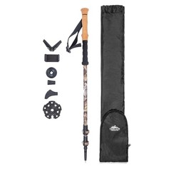 Cascade Mountain Tech Trekking Pole – Carbon Pack of 1, Mossy Oak One