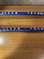Blue ll Bean Snow Trek Hiking Retractable Hiking Stick