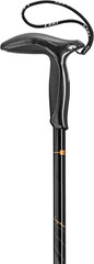 Legend Black Carbon Adjustable Lightweight Trekking Pole for Hiking