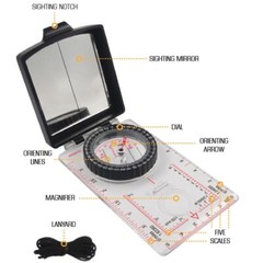 NDūR® Sighting Compass w/Mirror – 51600