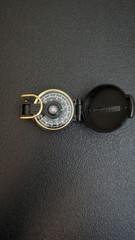 Engineer Lensatic Compass Vintage Black Golden
