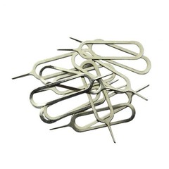 500 Pcs SIM Card Tray Ejector Pin Tools for iPhone and Other Smartphones