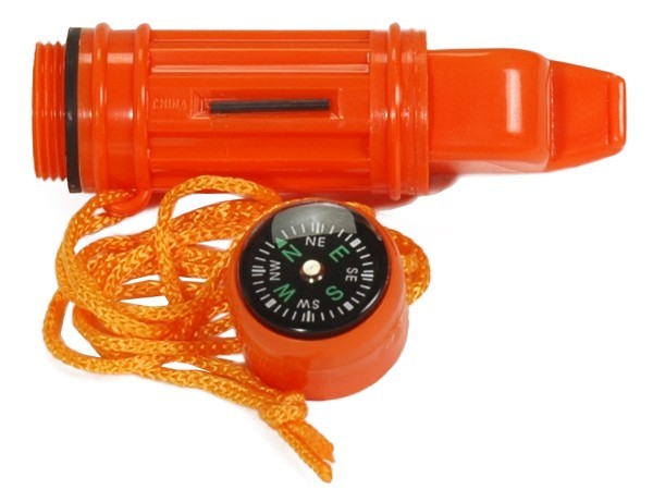 ( 20X ) 5 in 1 camping boating whistle survival safety emergency