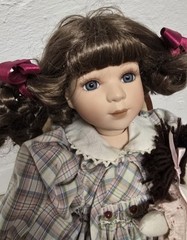 Artist doll porcelain doll 35 cm collector rarity Vintage